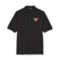Viable Logo Embroidered Polo Shirt